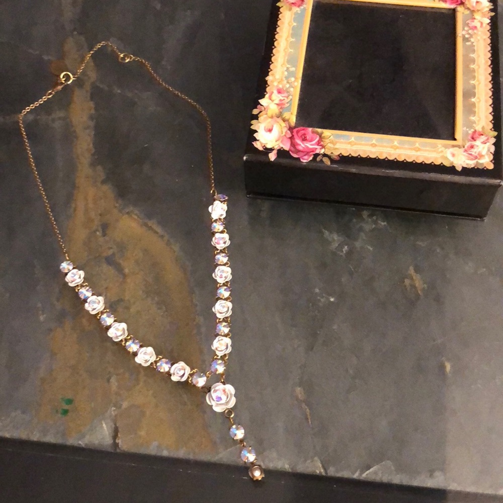 Michal Negrin Y shape necklace